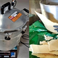 Intervenida una olla express con cocaína en la provincia de Badajoz procedente de Chile