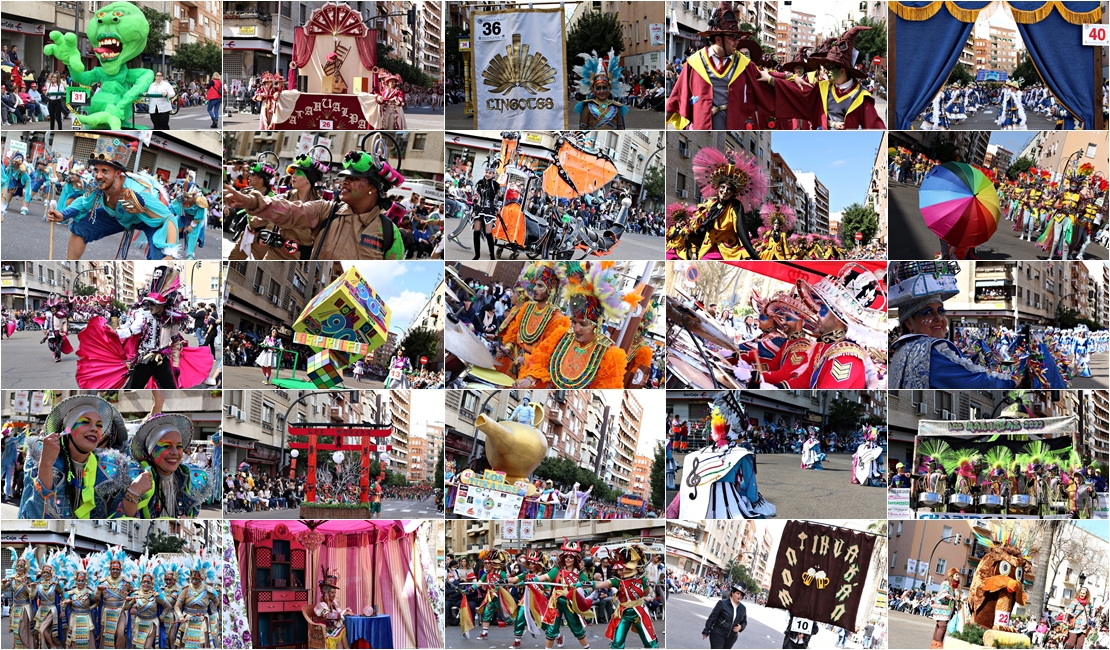 VÍDEO del Gran Desfile de Comparsas del Carnaval de Badajoz 2022