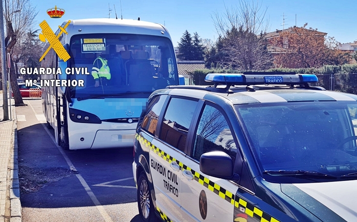 Campaña transporte escolar: un conductor da positivo en drogas