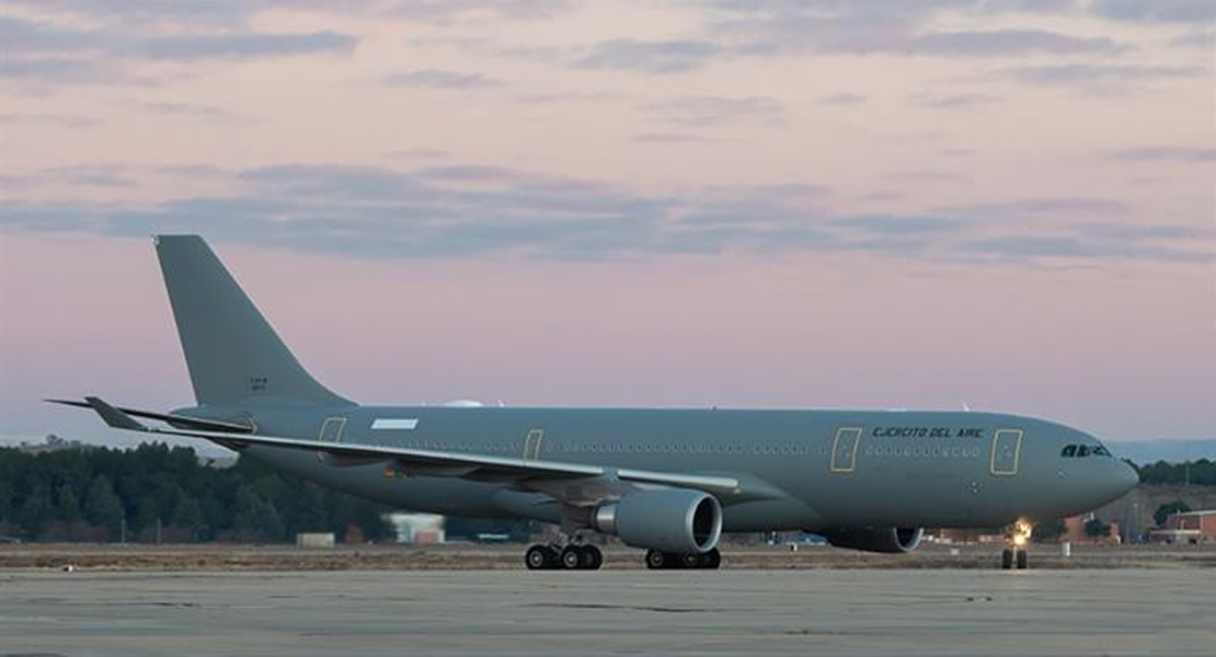 Un avión del Ejército de Aire se estrena trayendo huérfanos ucranianos a España