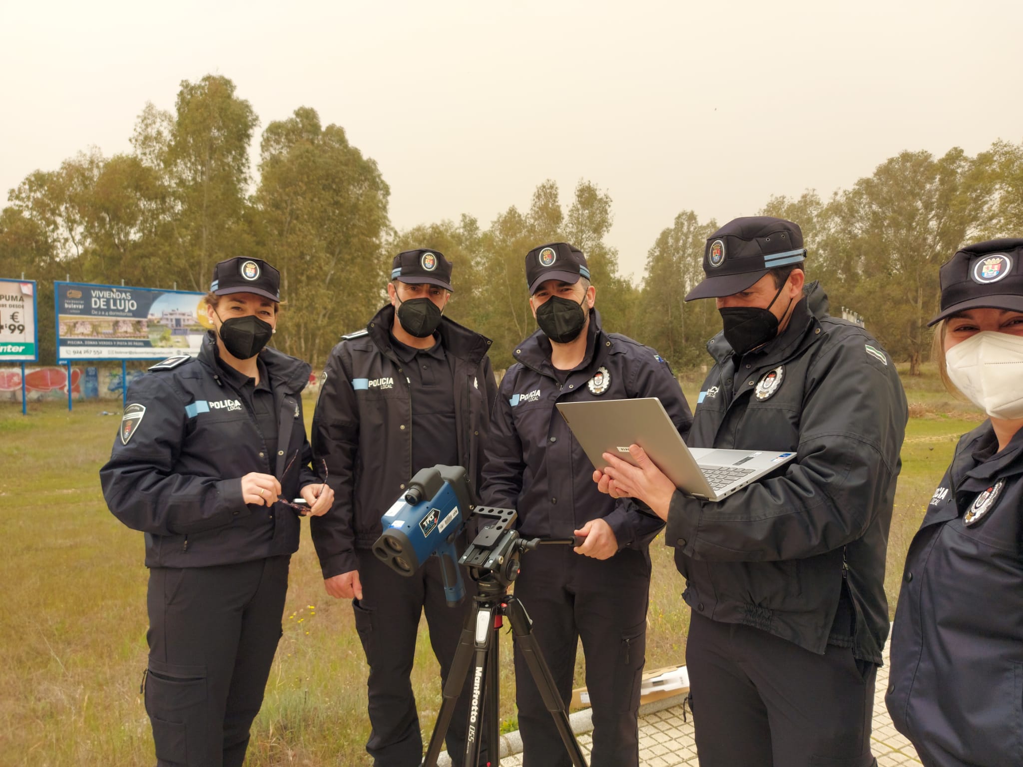 65 policías locales de Badajoz se especializan en el uso de radares móviles