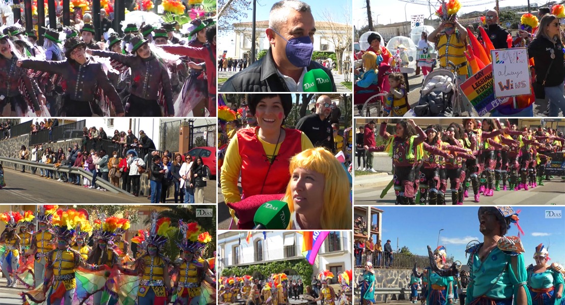 Broche de oro en el Carnaval Chico de San Vicente de Alcántara