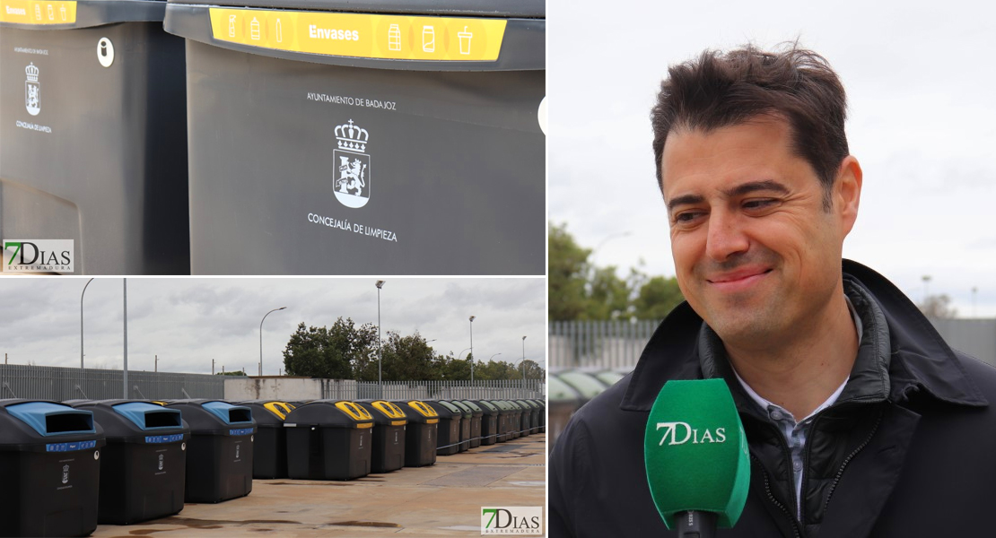 Badajoz estrena nuevos contenedores más accesibles