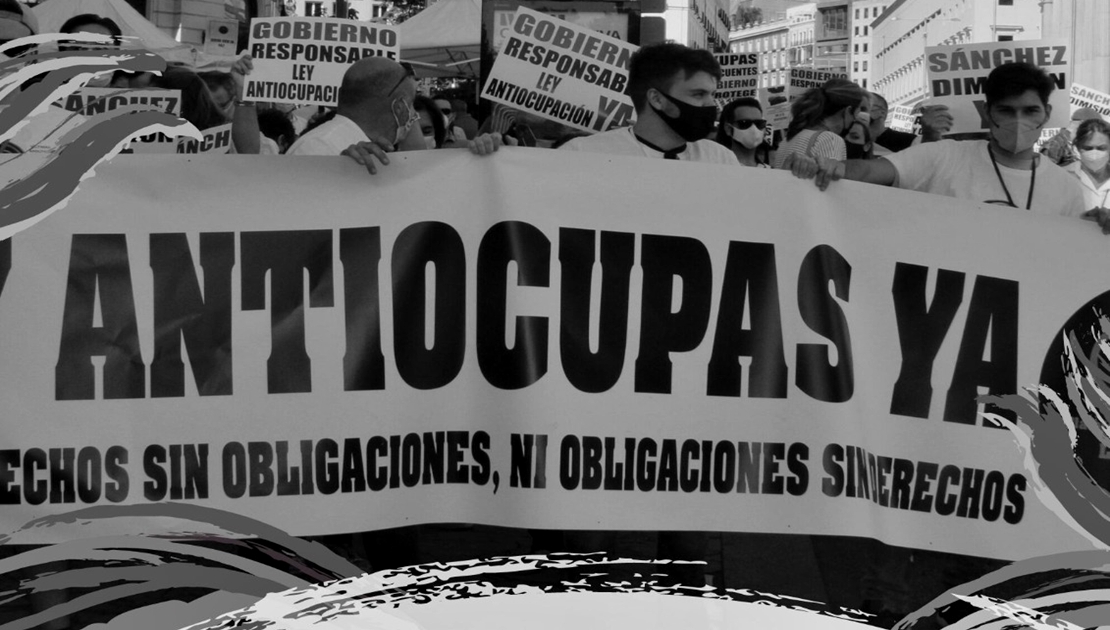 “El Gobierno protege a los ocupas”, urge una Ley Antiocupas