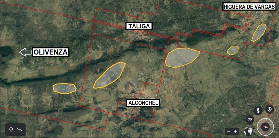 Advierten de las consecuencias de las minas proyectadas para la comarca de Olivenza
