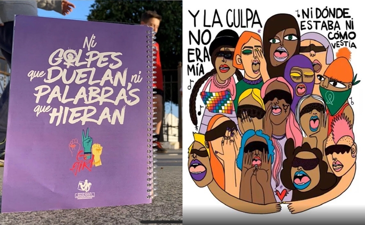 La Diputación de Badajoz se tiñe de violeta con motivo del Día Internacional de la Mujer