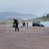 Guardias Civiles y Guardias Reales realizan prácticas subacuáticas en el embalse de Orellana (BA)