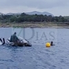 Guardias Civiles y Guardias Reales realizan prácticas subacuáticas en el embalse de Orellana (BA)