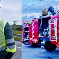 Una colisión deja tres heridos en la N-432 cerca de Azuaga