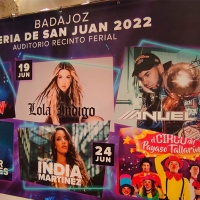 Ya se conoce el cartel de artistas para la feria de San Juan 2022