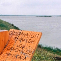 Desembalses en la presa de Los Canchales condicionados por las aportaciones recibidas