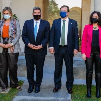 El presidente de la Junta y el ministro Escrivá presentan el Plan Vital de Inclusión Social de Extremadura
