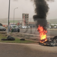 HUELGA DE TRANSPORTISTAS: No cesan los incidentes en Extremadura