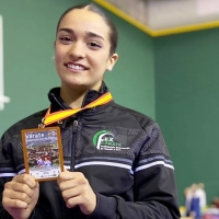La extremeña Paola García se concentra con España