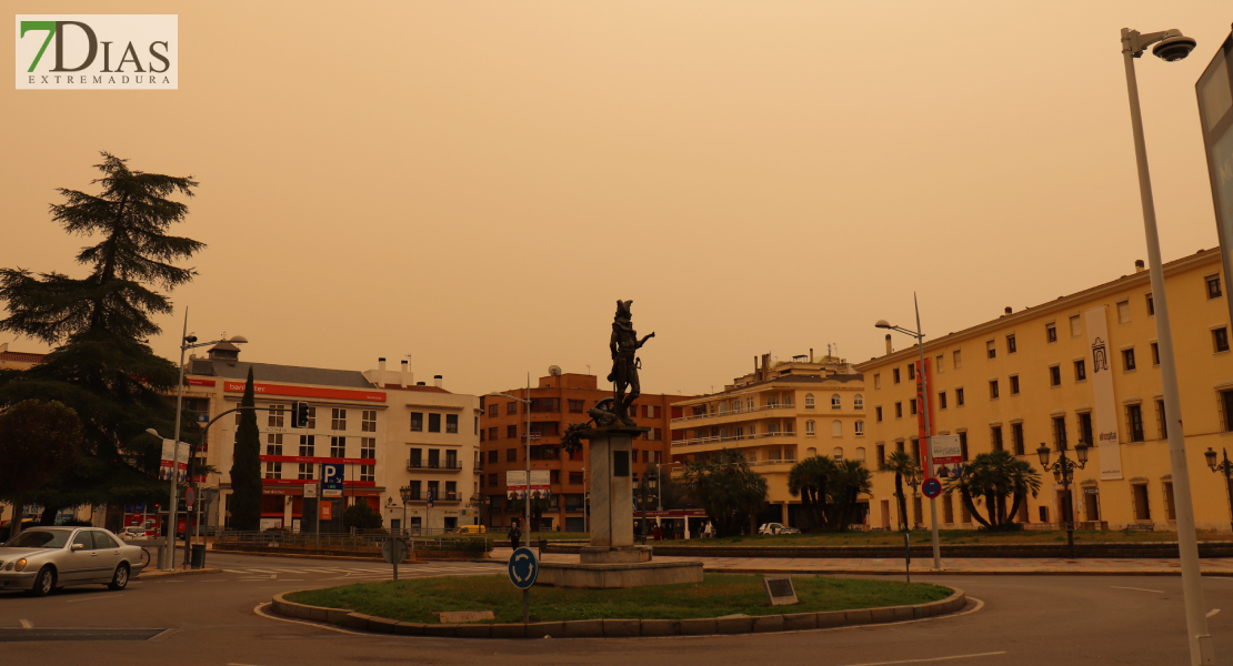 El polvo no se irá aún y empeorará la situación esta tarde en Extremadura