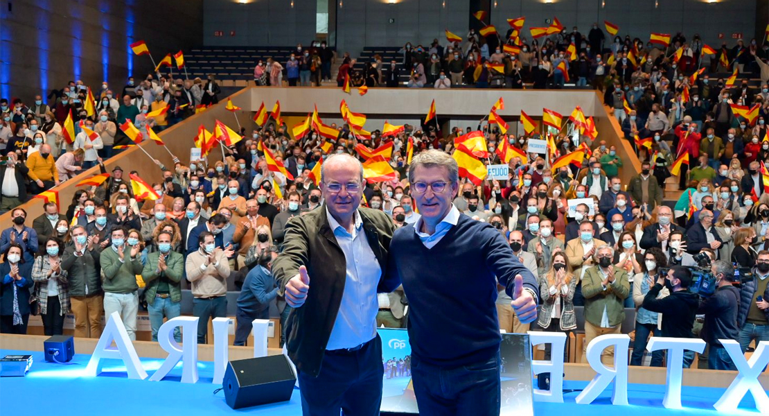 Monago: "Feijóo ha dejado su zona de confort con cuatro mayorías absolutas para remangarse por España"