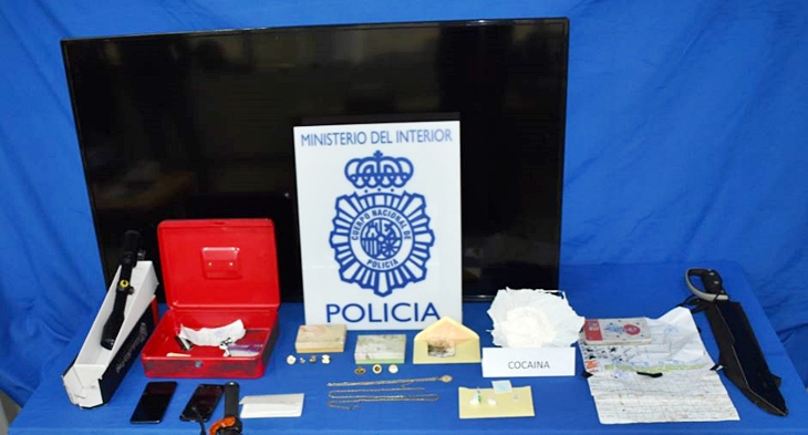 4 detenidos en Plasencia por tráfico de drogas y defraudación de fluido eléctrico