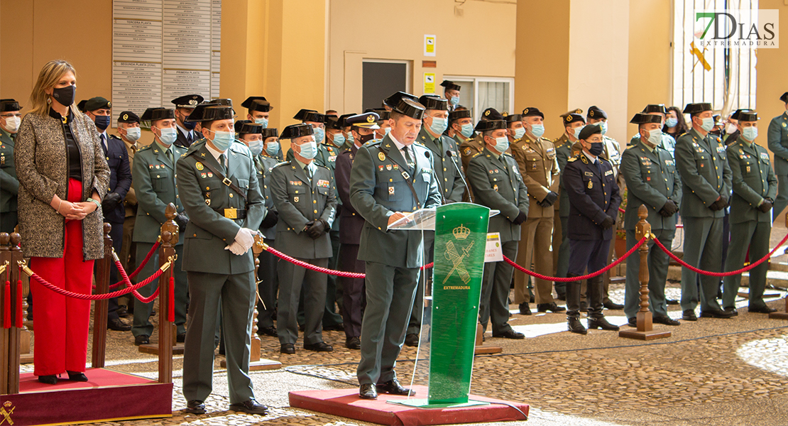 La AUGC critica el último acto de posesión en la Comandancia de Badajoz