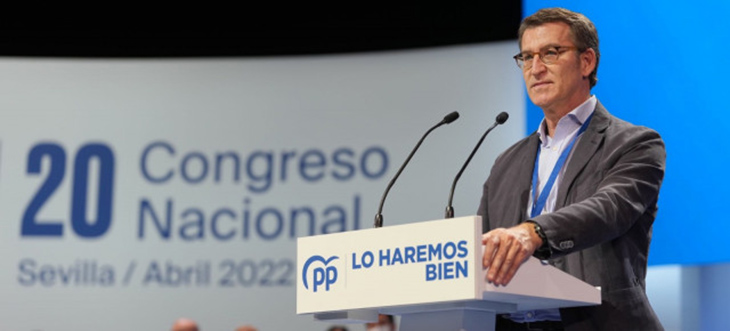 Feijoó, nuevo presidente del PP: &quot;Llego para ganar y gobernar&quot;