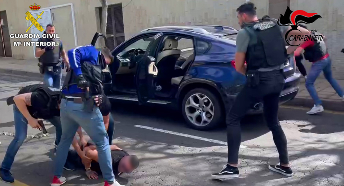 La Guardia Civil detiene a un peligroso atracador huido de las autoridades italianas