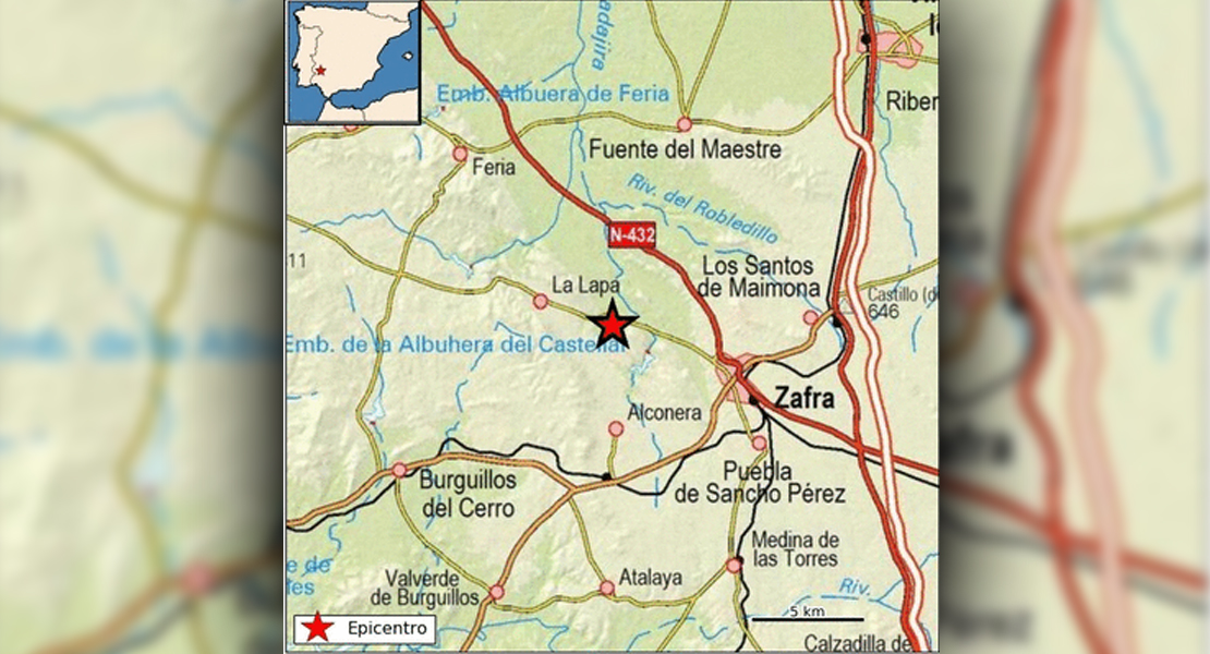 El IGN detecta otro terremoto en Extremadura en apenas dos días