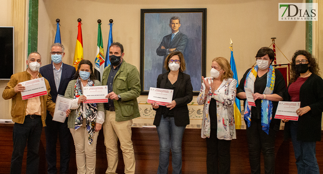 La Diputación de Badajoz premia a sus trabajadores dedicados a proyectos medioambientales