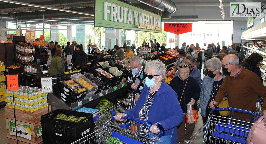 Éxito en la inauguración del nuevo ALDI en Badajoz