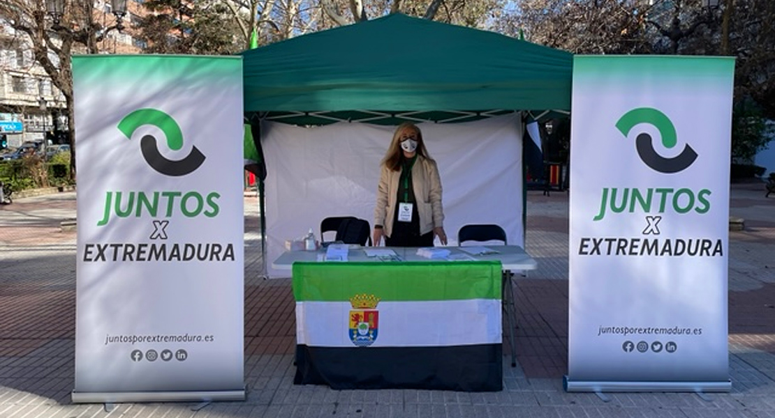 Juntos X Extremadura continúa ampliando su presencia en los pueblos