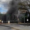 Un incendio calcina una barraca ubicada debajo del Puente de Rivillas