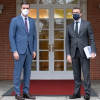 Sánchez y Feijóo se reúnen este jueves en La Moncloa