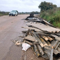 Investigan quién vertió estos residuos en Badajoz: pueden provocar potenciales riesgos para la salud
