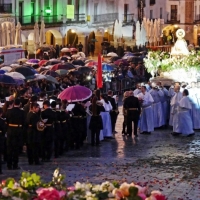 Cortes de tráfico en Cáceres con motivo de la bajada de la Virgen de la Montaña