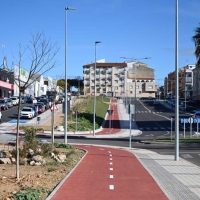 Nuevos carriles bici en Badajoz desde el Cerro Gordo hasta la frontera