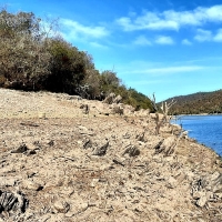 Los embalses extremeños están peor aún que en 2021 y las precipitaciones no ayudan