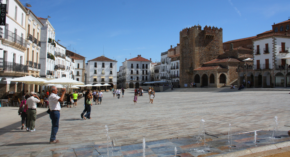 Piden vida y protagonismo para la Plaza Mayor de Cáceres