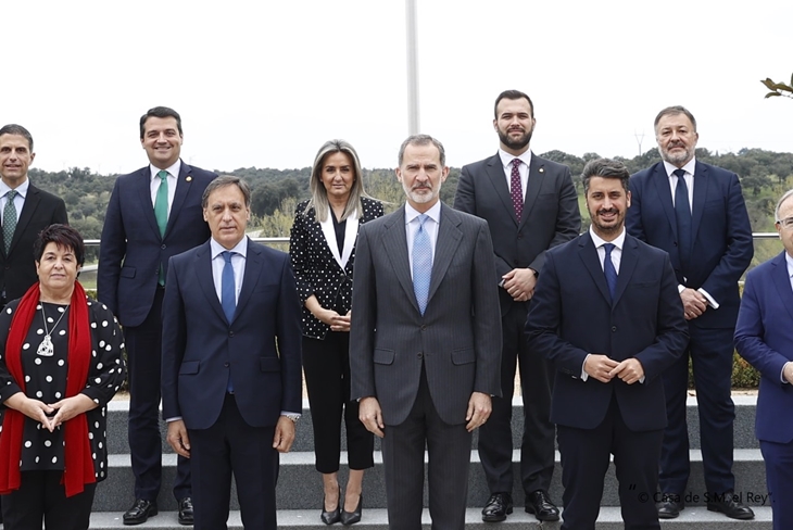 Extremadura presente en la recepción del Rey Felipe VI en la Asamblea de Ciudades Patrimonio