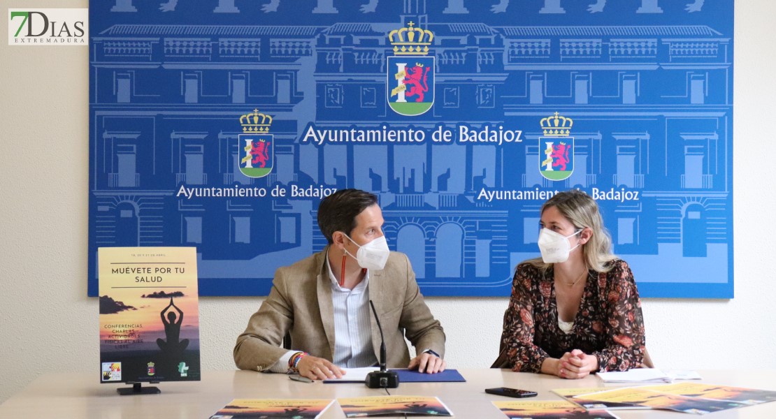 Presentación de las actividades de la V semana física “Muévete por tu salud” en Badajoz