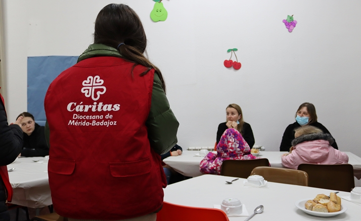 La Iglesia acoge a 31 refugiados ucranianos en Badajoz