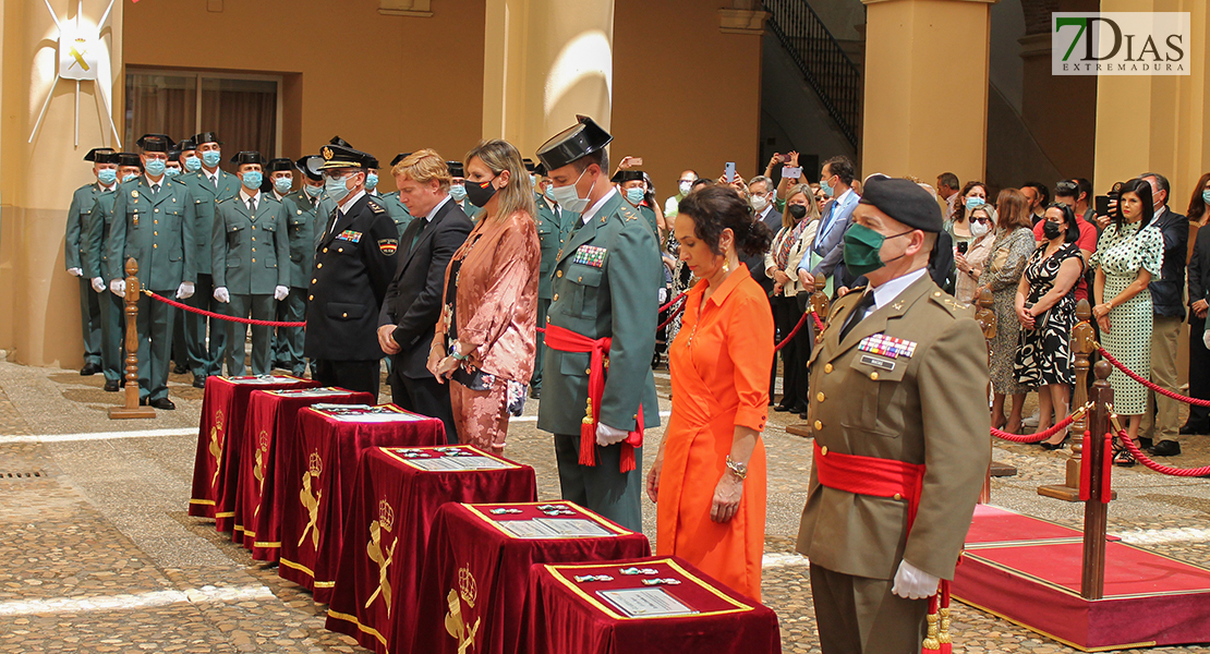 La Guardia Civil celebra en Badajoz su fundación