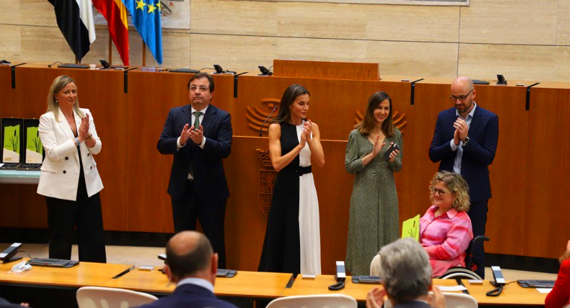 Así ha transcurrido la entrega de los Premios Reina Letizia y su visita a Extremadura