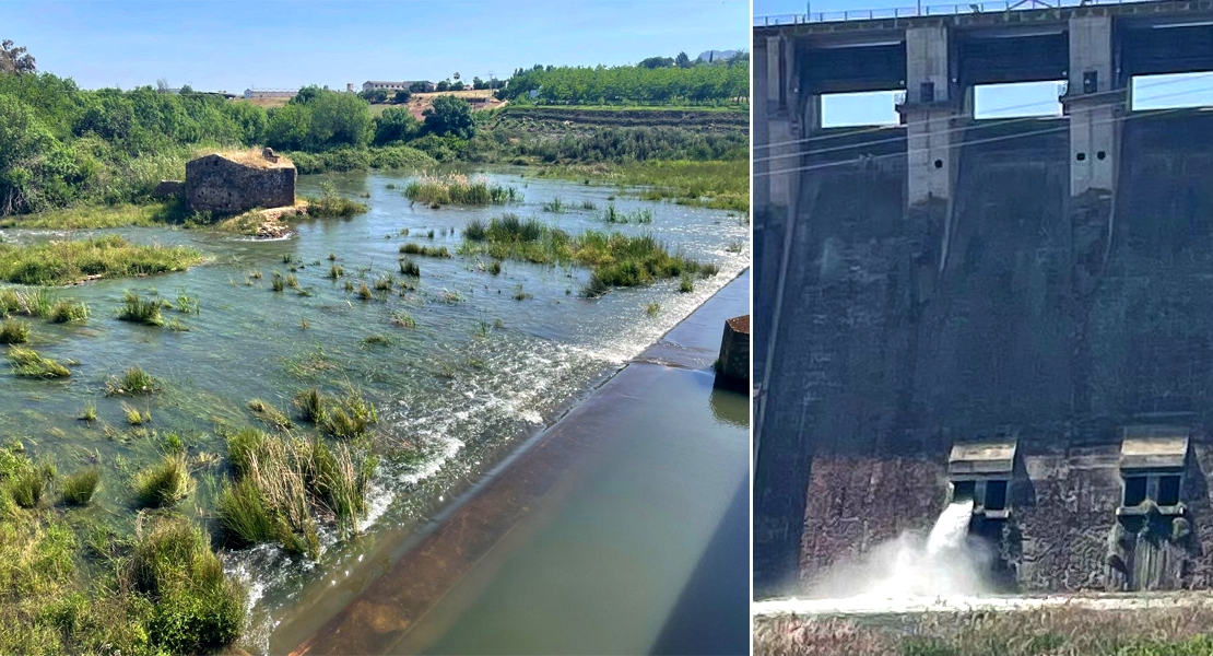 CHG asegura que los desembalses en Alange “respetan los niveles mínimos”