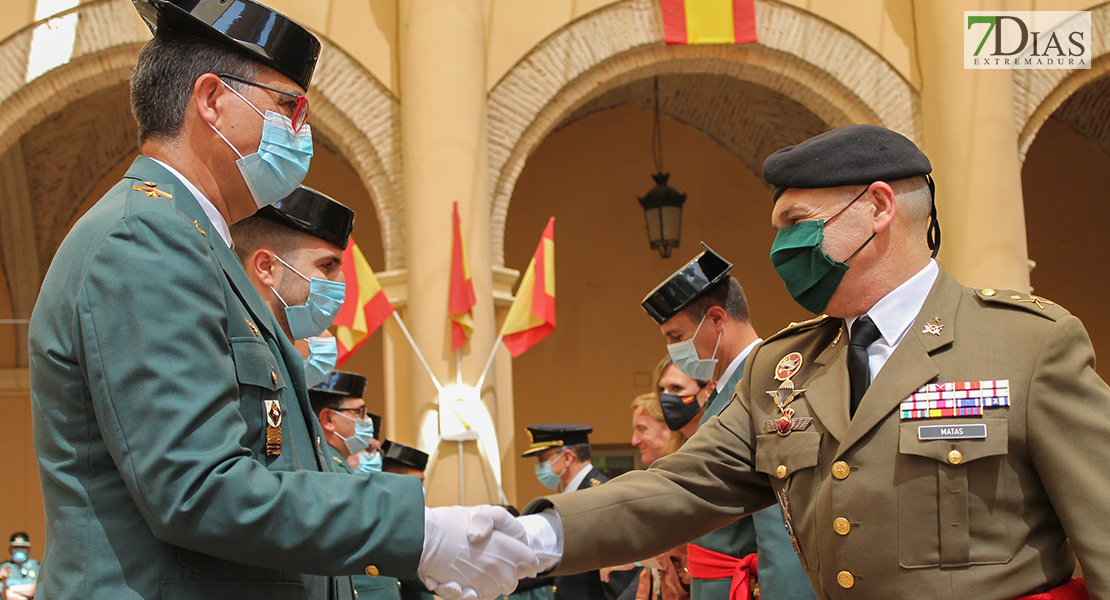 La Guardia Civil celebra en Badajoz su fundación