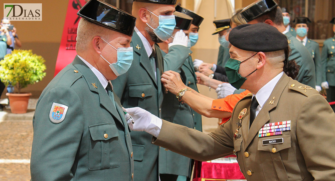 La Guardia Civil celebra en Badajoz su fundación