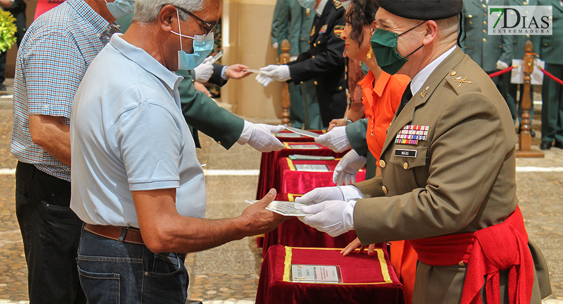 La Guardia Civil celebra en Badajoz su fundación