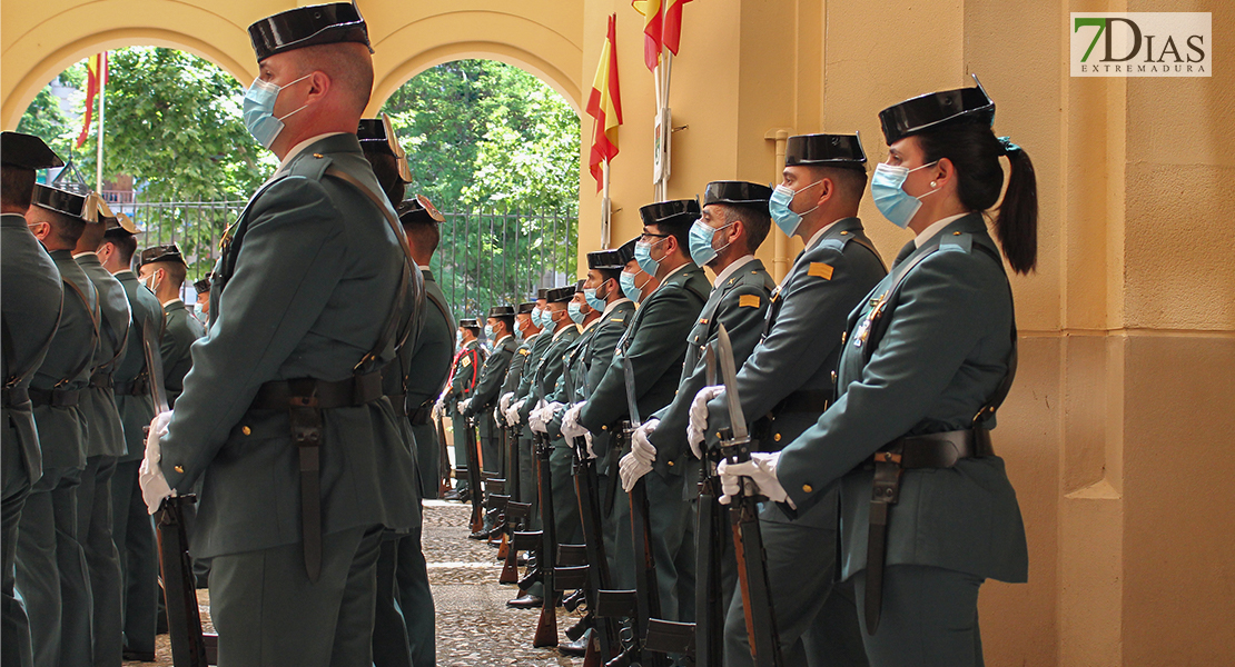 La Guardia Civil celebra en Badajoz su fundación