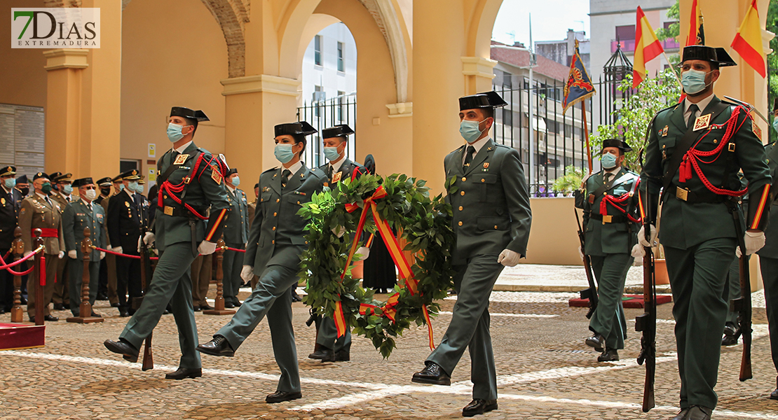 La Guardia Civil celebra en Badajoz su fundación