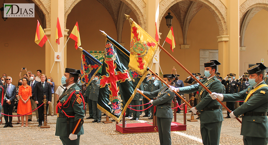 La Guardia Civil celebra en Badajoz su fundación