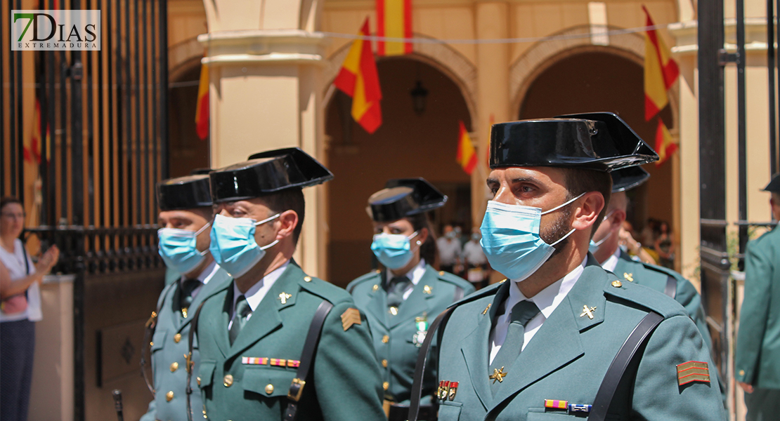 La Guardia Civil celebra en Badajoz su fundación