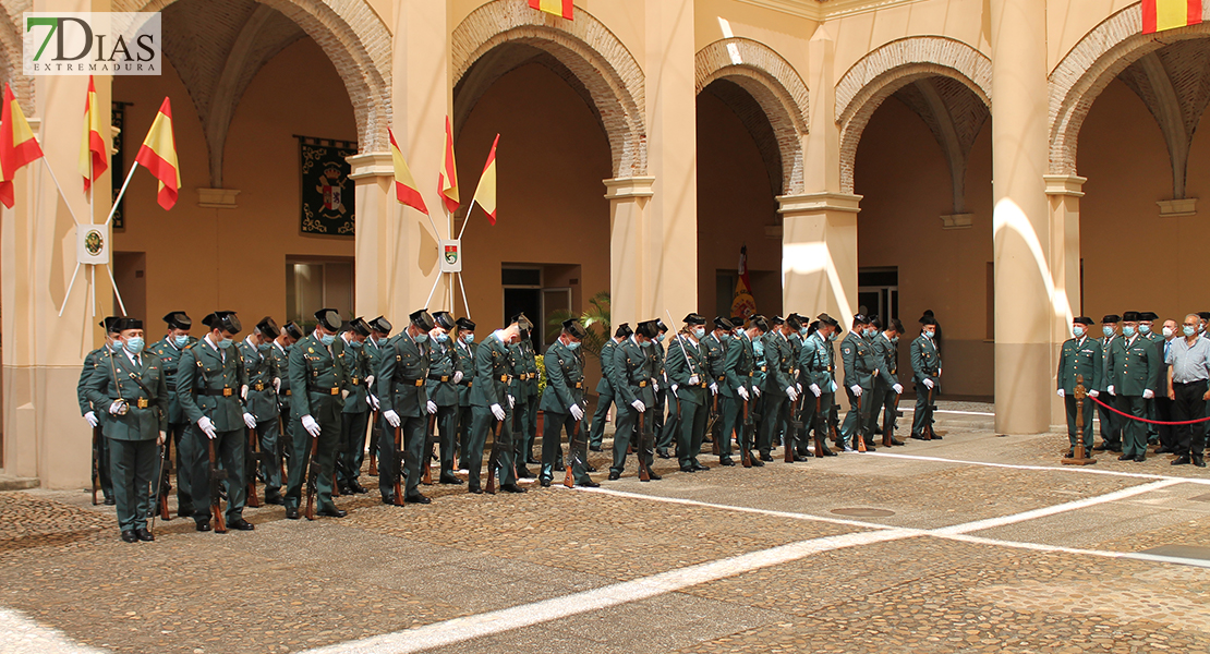 La Guardia Civil celebra en Badajoz su fundación