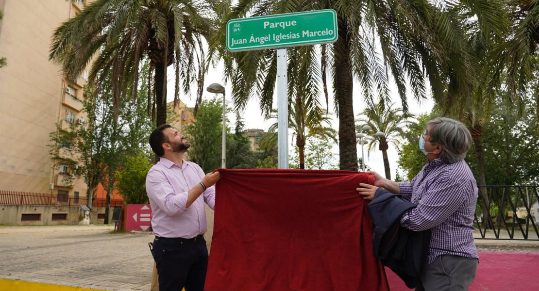 El alcalde cacereño Juan Iglesias Marcelo ya tiene su parque